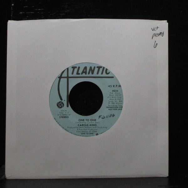 Carole King - One To One 7" VG+ Promo Atlantic 4026 USA 1982 - Shuga Records