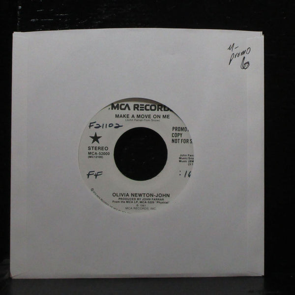 Olivia Newton-John - Make A Move On Me 7" Mint- Promo MCA-52000 USA 1982 - Shuga Records