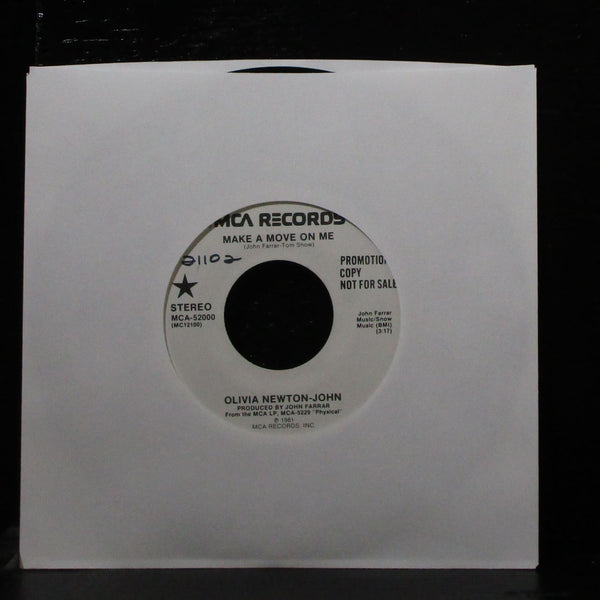 Olivia Newton-John - Make A Move On Me 7" Mint- Promo MCA-52000 USA 1982 - Shuga Records