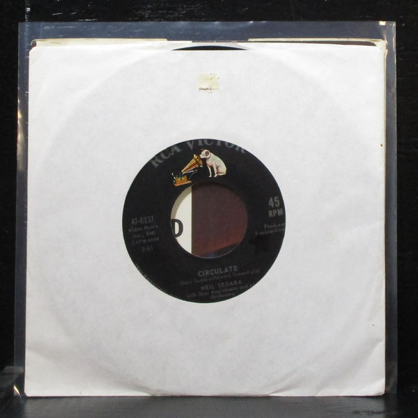 Neil Sedaka - Alice In Wonderland / Circulate 7" VG+ RCA 47-8137 USA 1963 - Shuga Records