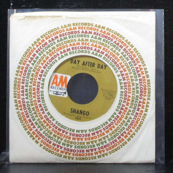 Shango - Day After Day / Mescalito 7" VG+ A&M 1014 USA 1969 - Shuga Records
