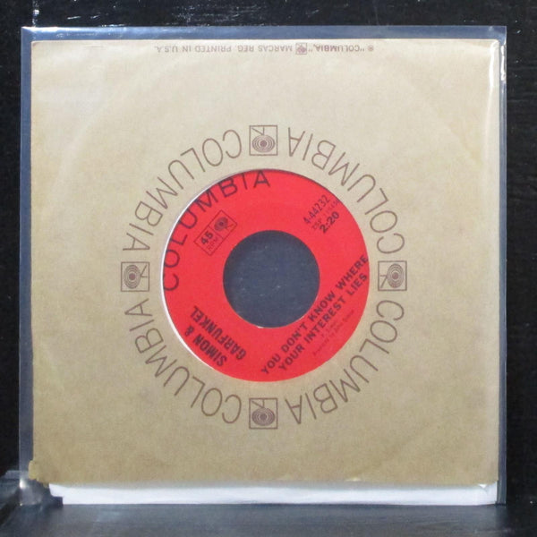Simon & Garfunkel - Fakin' It 7" VG+ Columbia 4-44232 USA 1967 - Shuga Records