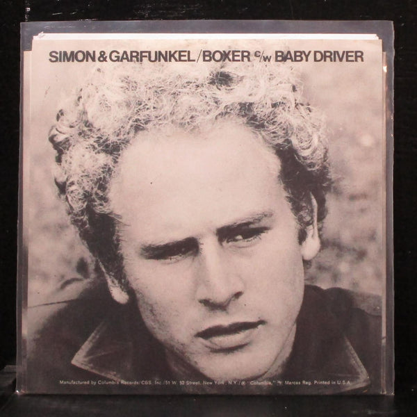 Simon & Garfunkel - The Boxer / Baby Driver 7" VG+ Columbia 4-44785 USA 1969 - Shuga Records