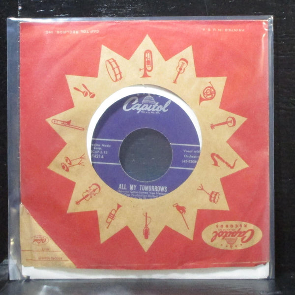 Frank Sinatra - High Hopes / All My Tomorrows 7" VG+ Capitol F4214 USA 1959 - Shuga Records