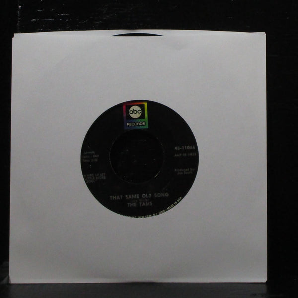 The Tams - Be Young, Be Foolish, Be Happy / That Same Old Song 7" VG 45-11066 - Shuga Records