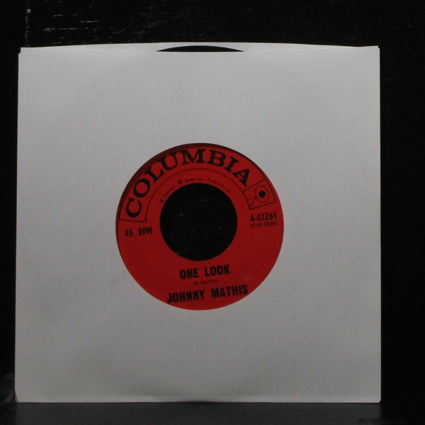 Johnny Mathis - Sweet Thursday / One Look 7" VG+ Columbia 4-42261 USA 1962 - Shuga Records
