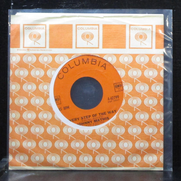 Johnny Mathis - Every Step Of The Way 7" Mint- Columbia 4-42799 USA 1963 - Shuga Records