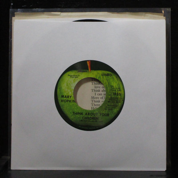 Mary Hopkin - Think About Your Children / Heritage 7" VG+ Apple 1825 USA 1970 - Shuga Records