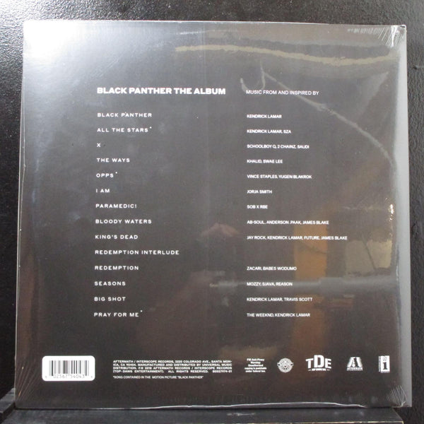 Various - Black Panther The Album 2 LP sealed Top Dawg B0027974-01 Target red - Shuga Records