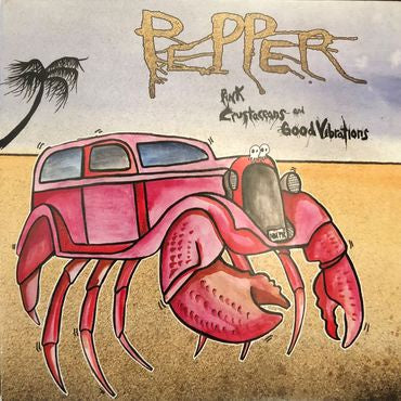 Pepper - Pink Crustaceans & Good Vibrations - New Lp 2019 LAW RSD First Release on Clear Vinyl with Pink Splatter Vinyl - Alt-Rock / Reggae