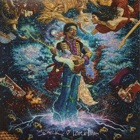 Jimi Hendrix ‎– Lover Man / Foxy Lady - New 7" Single Record 2018 USA Vinyl - Psychedelic