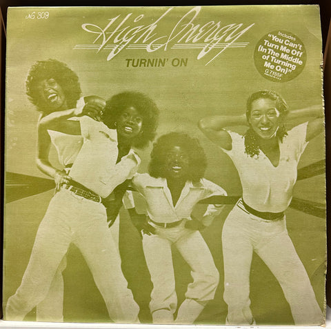 High Inergy – Turnin' On - VG+ LP Record 1977 South Korea Vinyl - Soul / Disco / Funk