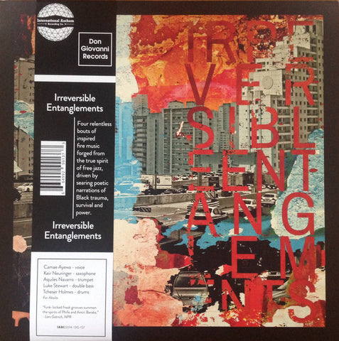 Irreversible Entanglements ‎– Irreversible Entanglements - New LP Record 2017 International Anthem USA Chicago Vinyl - Free Jazz / Poetry