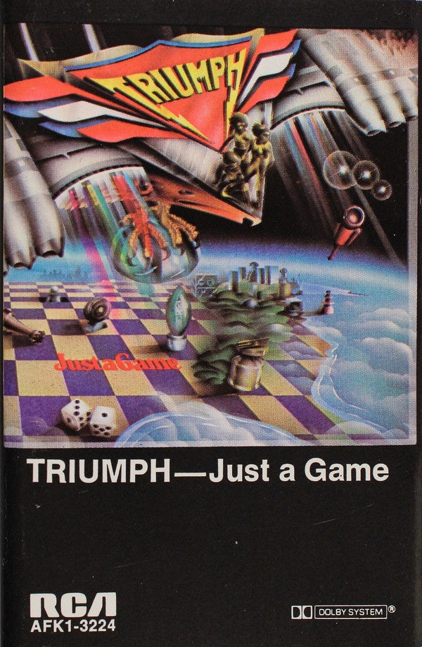 Triumph‎– Just A Game - Used Cassette Tape RCA 1979 USA - Rock / Hard Rock