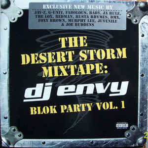 DJ Envy – The Desert Storm Mixtape: DJ Envy - Blok Party, Vol. 1 - VG+ 2 LP Record 2003 Desert Storm USA Promo Vinyl - Hip Hop