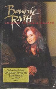 Bonnie Raitt ‎– Longing In Their Hearts - Used Cassette 1994 Capitol Records USA - Rock / Blues