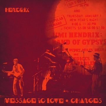 Jimi Hendrix ‎– Message To Love / Changes - New 7" Single Record Store Day 2020 Numbered & Colored Vinyl - Rock