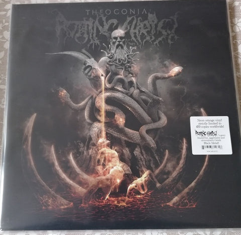 Rotting Christ ‎– Theogonia - New LP Record 2021 Season Of Mist Europe Import Neon Orange Vinyl - Black Metal
