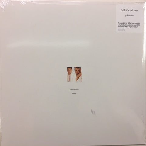 Pet Shop Boys ‎– Please (1986) - New LP Record 2018 Parlophone 180 gram Vinyl - Pop Rock / Synth-pop