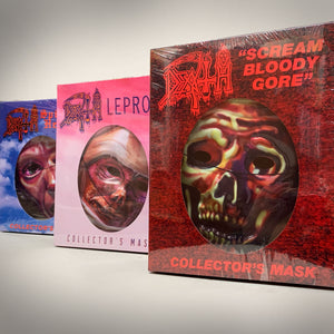 Death ‎– Scream Bloody Gore (1987) - New 2019 RELAPSE Indie Exclusive Mask & Allbum Download - Death Metal
