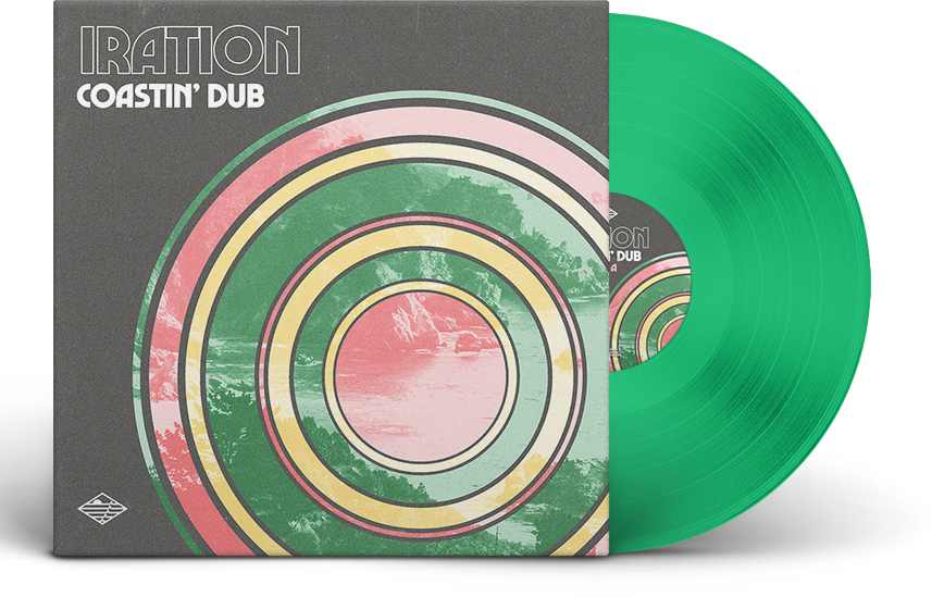 Iration ‎– Coastin'Dub - New LP Record 2021 Three Prong USA Green Vinyl - Reggae-Pop - Shuga Records