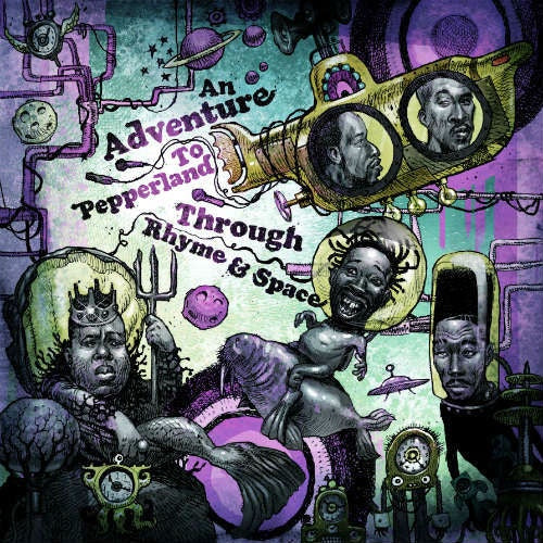 Tom Caruana ‎– An Adventure To Pepperland Through Rhyme & Space (The Beatles vs. Hip Hop Mash-Ups) (2015)- New 2 Lp Record 2020 Europe Import Clear Vinyl - Hip Hop - Shuga Records