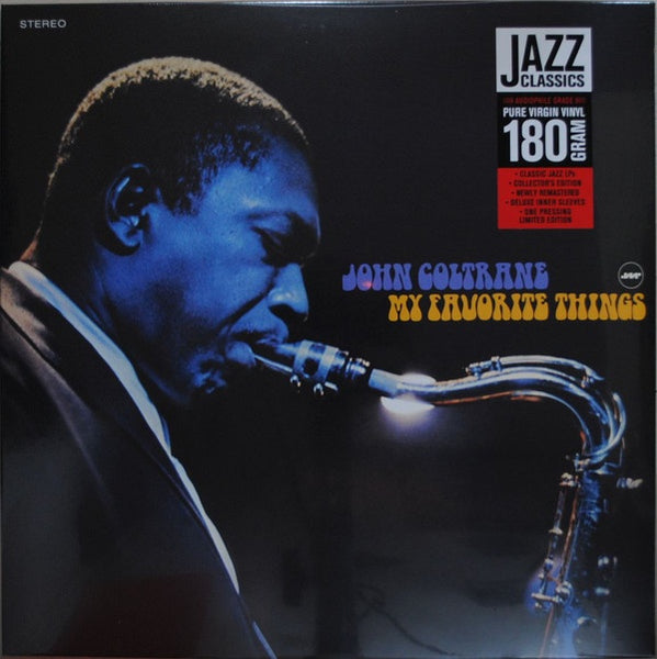 John Coltrane ‎– My Favorite Things - New LP Record 2019 Jazz Wax Europe Import 180 gram Vinyl - Jazz / Hard Bop - Shuga Records