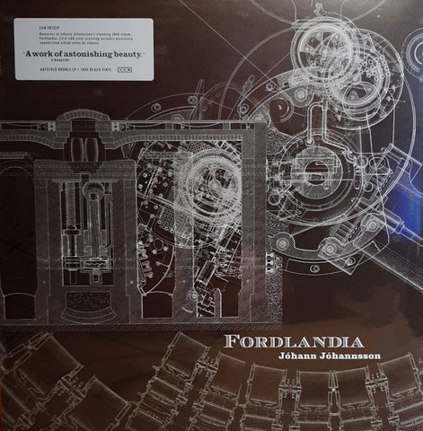 Jóhann Jóhannsson ‎– Fordlandia - New 2 Lp Record 2019 4AD Europe 180 gram Vinyl - Modern Classical / Experimental