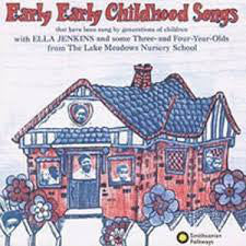 Ella Jenkins ‎– Early Early Childhood Songs - VG 1972 USA Original Press (With Book) - Folk / Children's