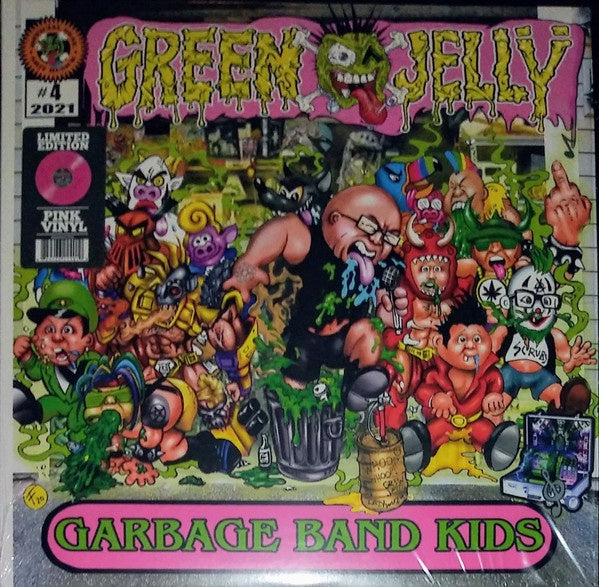 Green Jellÿ - Garbage Band Kids - New LP Record 2021 Cleopatra USA Pink Opaque Vinyl - Rock / Punk - Shuga Records