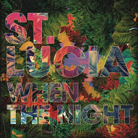 St. Lucia - When The Night - New 2 Lp Record 2013 Neon Gold Vinyl & Download - Synth-pop / Electronic