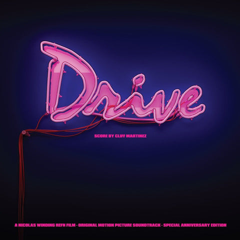 Original Soundtrack / Cliff Martinez - Drive - New Vinyl Record 2016 Lakeshore / Invada Limited Edition Anniversary Pressing on 2-LP Neon Pink Vinyl w/ 6 Page Booklet