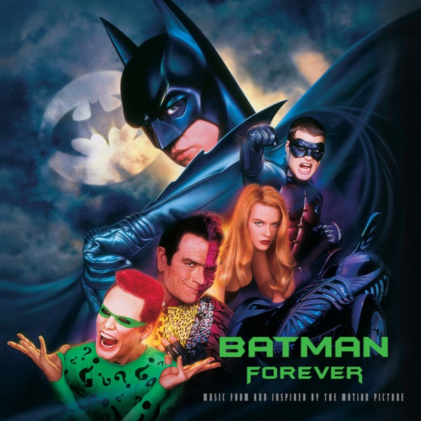 Various ‎– Batman Forever (Original Music From The Motion Picture 1995) - New 2 LP Record 2021 Atlantic Blue & Silver Vinyl - Soundtrack - Shuga Records
