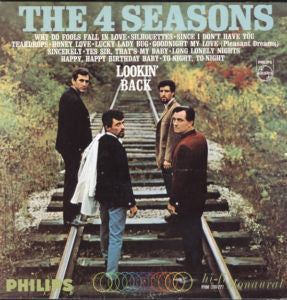 The 4 Seasons (w/ Frankie Valli) ‎– Lookin' Back - VG+ Lp Record 1966 USA Stereo Original Vinyl - Pop / Rock