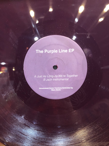 Marc Davis - The Purple Line EP - Just As Long As We're Together (Prince) - New 12" Single Record 2019 Marc Davis USA Vinyl - Chicago Disco / Jazz-Funk / Funk - Shuga Records