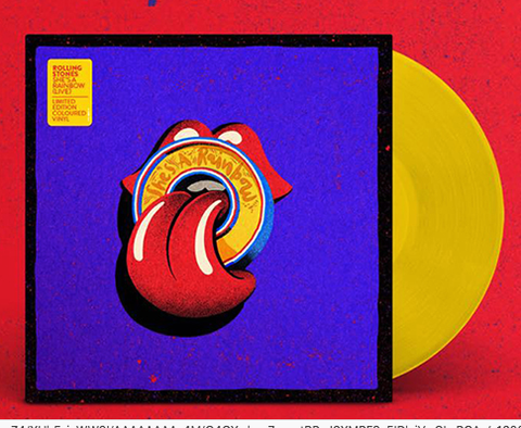 The Rolling Stones ‎– She's A Rainbow - New 10" RSD 2019 USA Record Store Day Yellow Vinyl - Psychedelic Rock