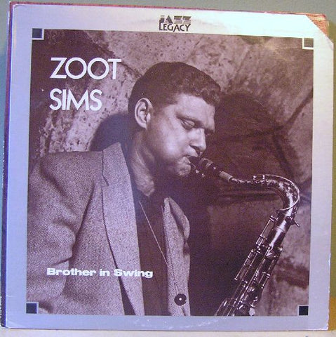 Zoot Sims ‎– Brother In Swing - VG+ Lp Record 1979 Inner City USA Vinyl - Jazz