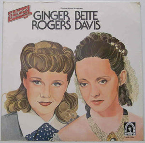 Bette Davis & Ginger Rogers - Original Radio Broadcast - Mint- 1978 Mono USA Record - Soundtrack