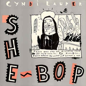 Cyndi Lauper - She Bop - M- 12" Single 1984 Portrait USA - Synth-Pop