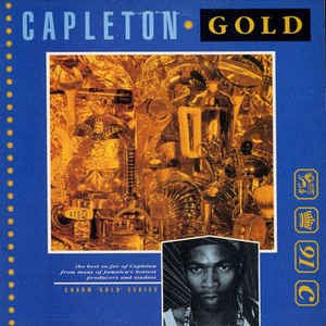 Capleton - Gold - VG Lp 1991 Charm UK - Reggae / Dancehall