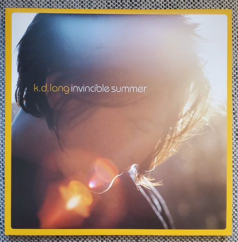 k.d. lang ‎– Invincible Summer (2000) - New LP Record 2021 Warner Europe Import Yellow-Orange Vinyl - Pop Rock