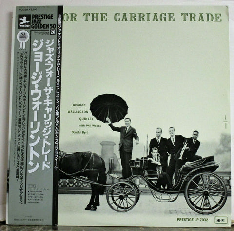 George Wallington Quintet ‎– Jazz For The Carriage Trade (1956) - Mint- Lp Record 1984  Prestige Japan Import Vinyl, Insert & OBI - Jazz / Bop