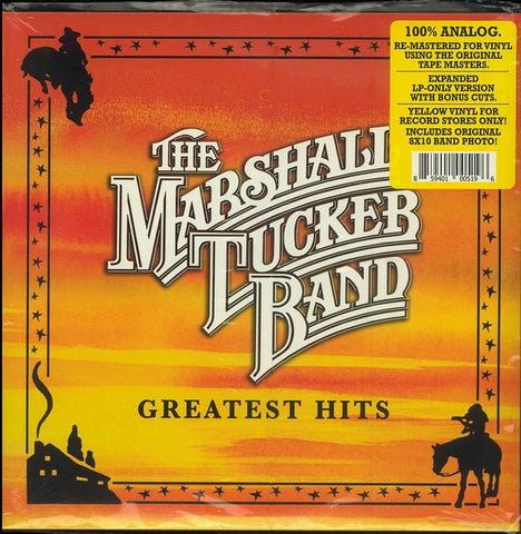 The Marshall Tucker Band ‎– Greatest Hits - New 2 Lp 2018 Ramblin' Limited Indie Exclusive Compilation on Yellow Vinyl - Southern Rock