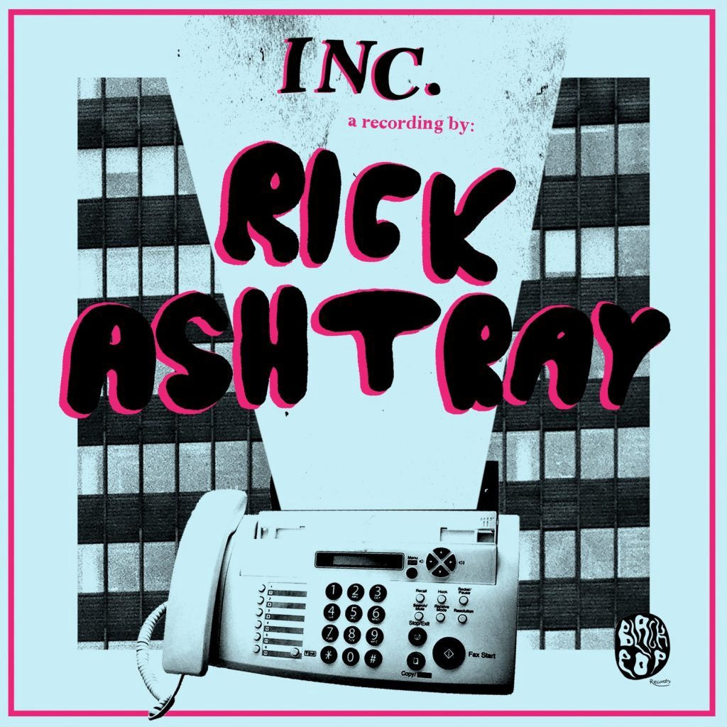 Rick Ashtray - INC EP - New 7" Vinyl 2017 Black Pop Records Pressing - Jangly Garage Rock - Shuga Records