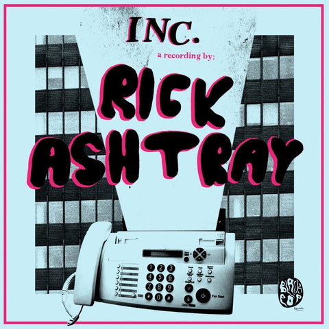 Rick Ashtray - INC EP - New 7" Vinyl 2017 Black Pop Records Pressing - Jangly Garage Rock