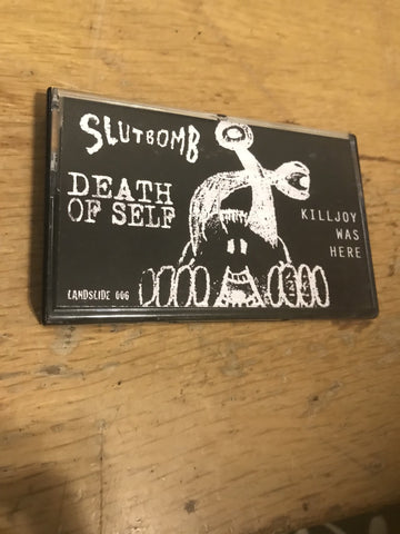 SlutBomb - Killjoy Was Here (Split With Death of Self) - New Cassette 2019 on Red Tape - Hardcore Punk (FFO: Offspring , Bad Religion)