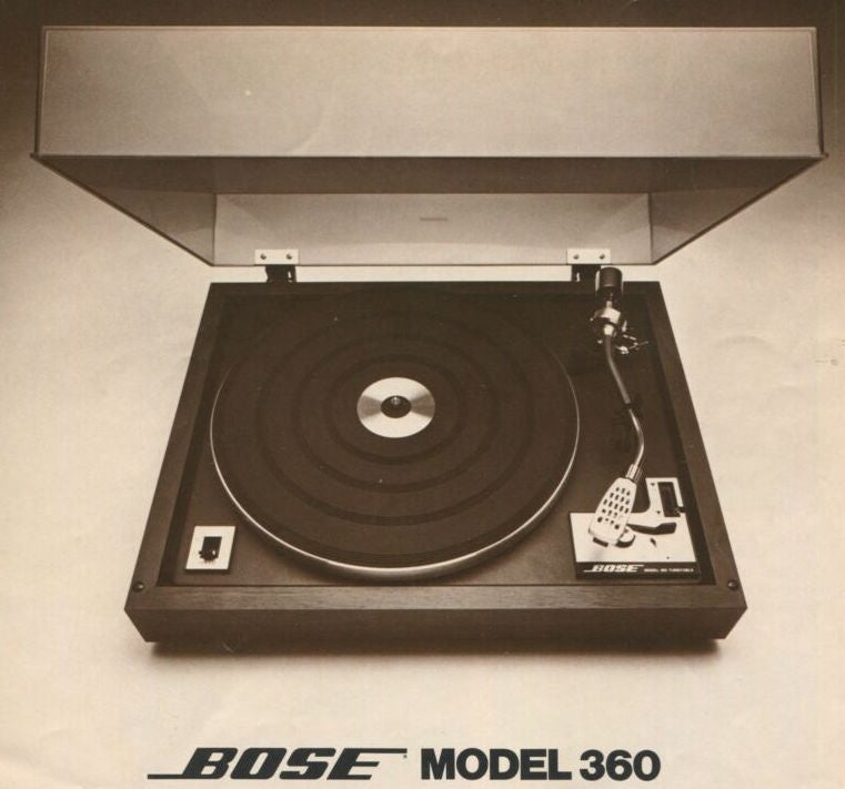 Bose 360 Turntable - Belt Drive Audiophile - New Needle