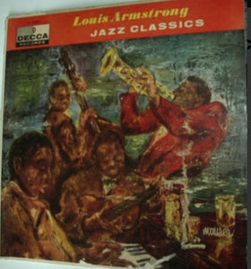 Louis Armstrong And His Orchestra - Jazz Classics - VG 1956 USA Mono Original Press USA - Jazz