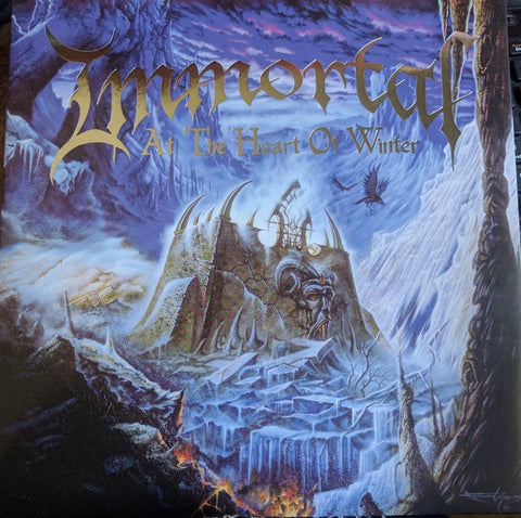 Immortal ‎– At The Heart Of Winter (1999) - New Vinyl Record 2017 Osmose Productions Limited Edition Gatefold Reissue on 'Beer Colored' Vinyl - Black Metal