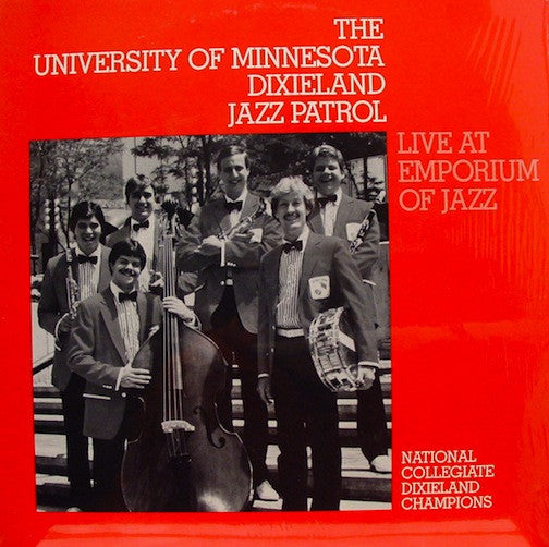 The University Of Minnesota Dixieland Jazz Patrol - Live One More Time - New Sealed Vinyl 1988
